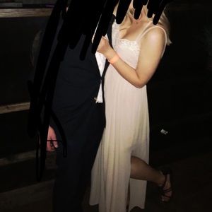 Altar’d State Neutral Boho Bridesmaid Formal Dress